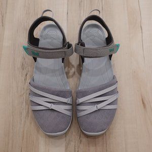 NWOB Teva Unisex-Adult Tirra Closed Toe Sandal Size 10